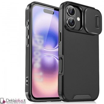Smūgiams atsparus dėklas su kameros apsauga (Apple Iphone 17) Smūgiams atsparus dėklas su kameros apsauga (Apple Iphone 17)